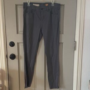 Pilcro and the Letter Press Gray Slim Fit Pants
